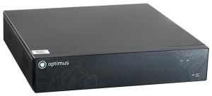 Optimus NVR-8644 - IP-видеорегистратор, Формат сжатия H.265/H.264, 64 канала до 8МП @ 30к/с на канал, Двойной поток данных, Облачный сервис (P2P), 4 HDD до 10ТБ каждый