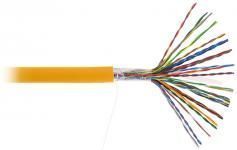 NETLAN EC-UU025-5-LSZH-OR-3 - 305м, кабель витая пара U/UTP 25 пар, Кат.5 (Класс D), 100МГц, одножильный, BC (чистая медь), внутренний, LSZH нг(B)-HF, оранжевый