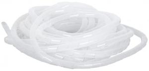NIKOMAX NMC-SWB06-010-WT - 10м, лента спиральная для организации и защиты кабельных пучков, диаметр 6мм, толщина 1мм, для пучка до 50мм, белая купить в Казани 	Описание:	Спиральная оберточная лента предназначена для организации нескольких кабелей в комплект,