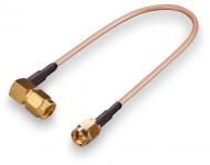 Пигтейл (кабельная сборка) SMA-male - SMA-male прямой/угловой, кабель RG178