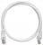 NIKOMAX NMC-PC4UD55B-001-WT - 0.15м, 1шт., коммутационный шнур U/UTP 4 пары, Кат.5е (Класс D), 100МГц, 2хRJ45/8P8C, T568B, заливной, с защитой защелки, многожильный, BC (чистая медь), 24AWG (7х0.205мм), PVC нг(А), белый