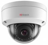 HiWatch DS-I202(C) (4 mm) - 2Мп уличная купольная мини IP-камера с ИК-подсветкой до 30м
