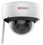 HiWatch DS-I252W(B) (2.8 mm) - 2Мп купольная IP-видеокамера с EXIRподсветкой до 30м, Wi-Fi и микрофоном